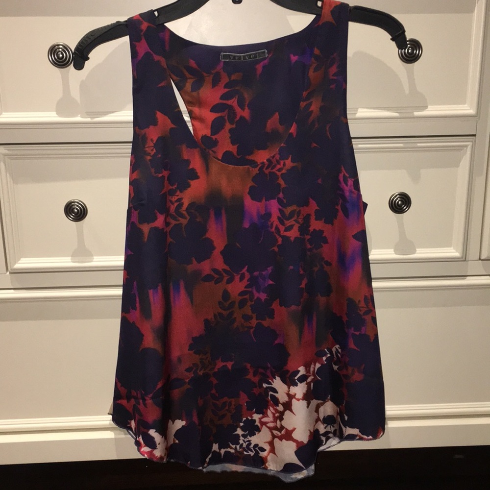 BNWOT blouse with floral print